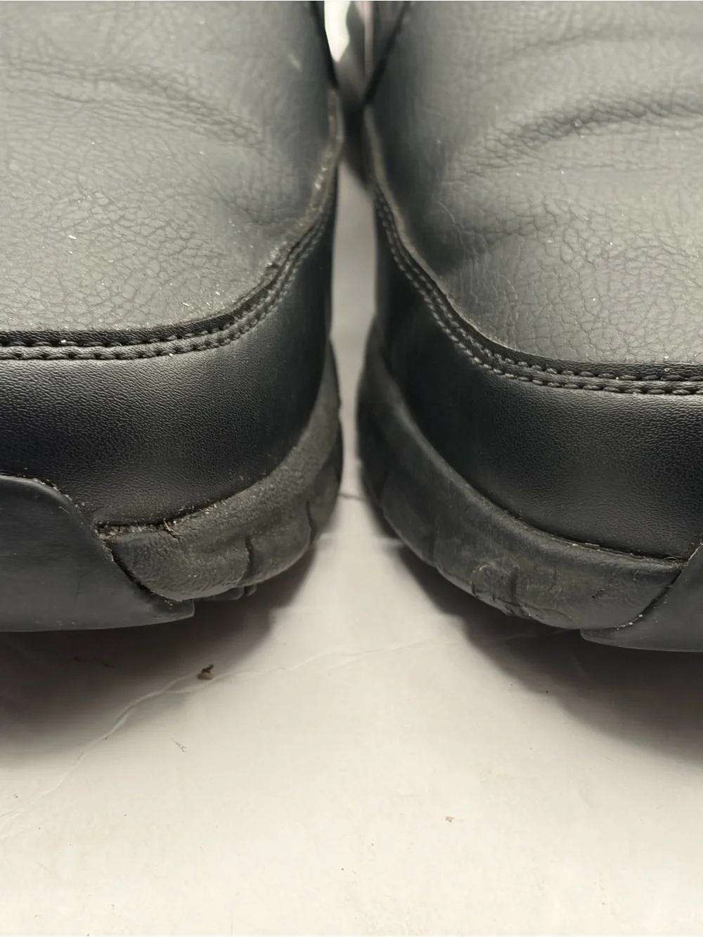 Skechers Work Relaxed Fit Nampa Groton Slip Resistant Shoes Black Men’s Size 9 W